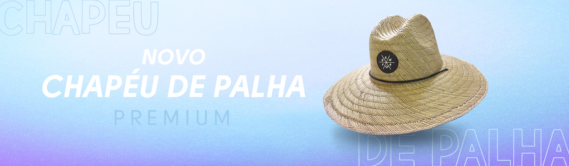 CHAPEU DE PALHA